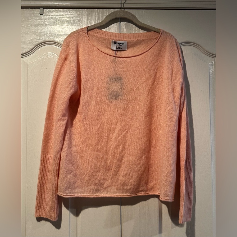 NAADAM Peach Cashmere Sweater NWT - Size S